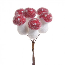 Muchomorki pik 13 cm 12szt/pęczek x 12 - artykuł dekoracyjny