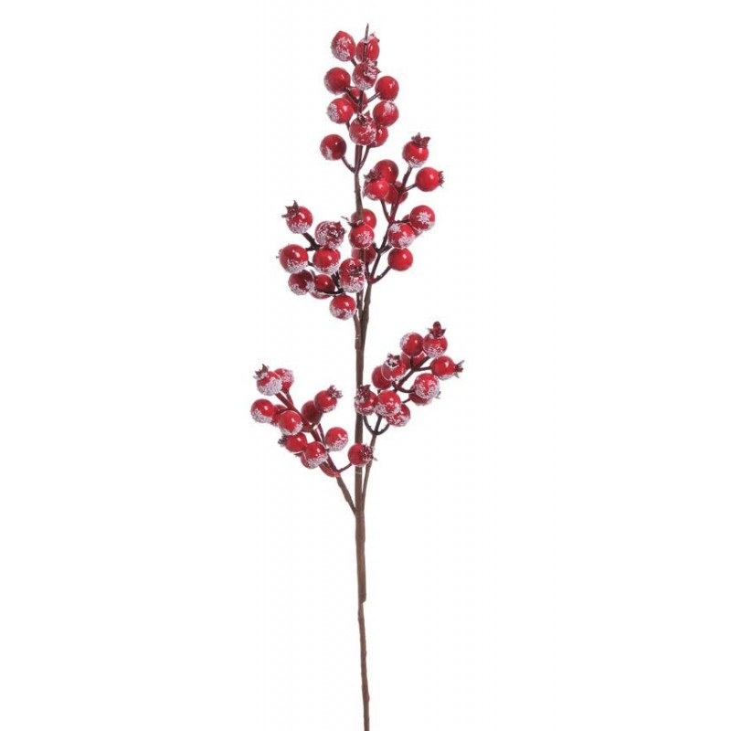 Gałązka z głogiem..65 cm - artykuł dekoracyjny