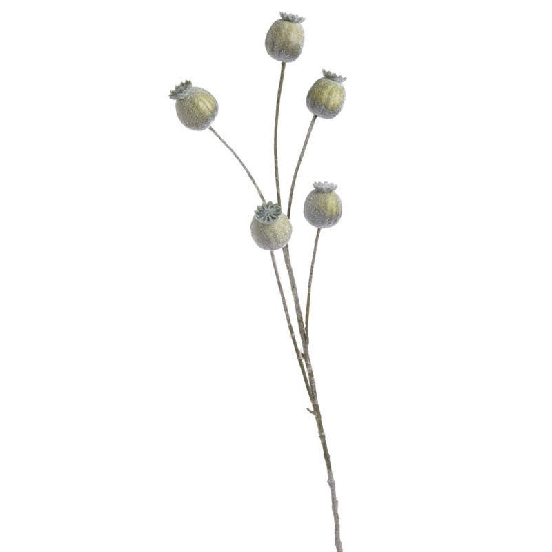 Makówka x5 73 cm - sztuczna roślina