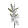 Gałązka z ośnieżonymi szyszkami..65 cm - sztuczna roślina