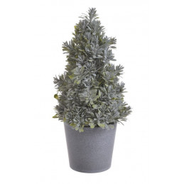 Choineczka z sukulentów w doniczce..33 cm - artykuł dekoracyjny