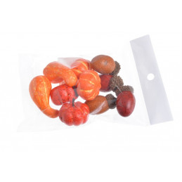 Dynie+żołędzie 10szt/paczka..3-5cm - artykuł dekoracyjny