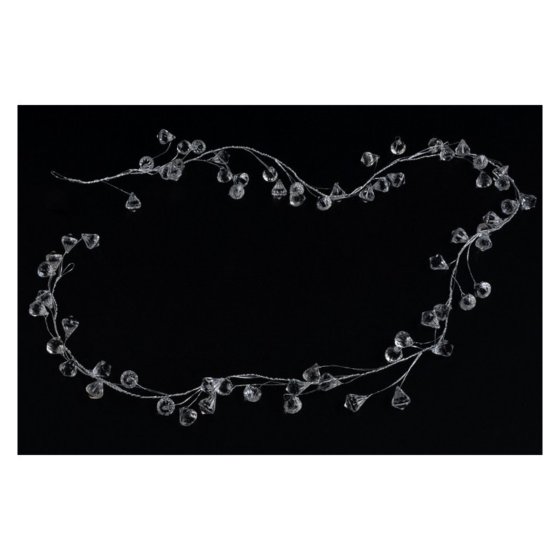 Girlanda kryształowa 152 cm - artykuł dekoracyjny
