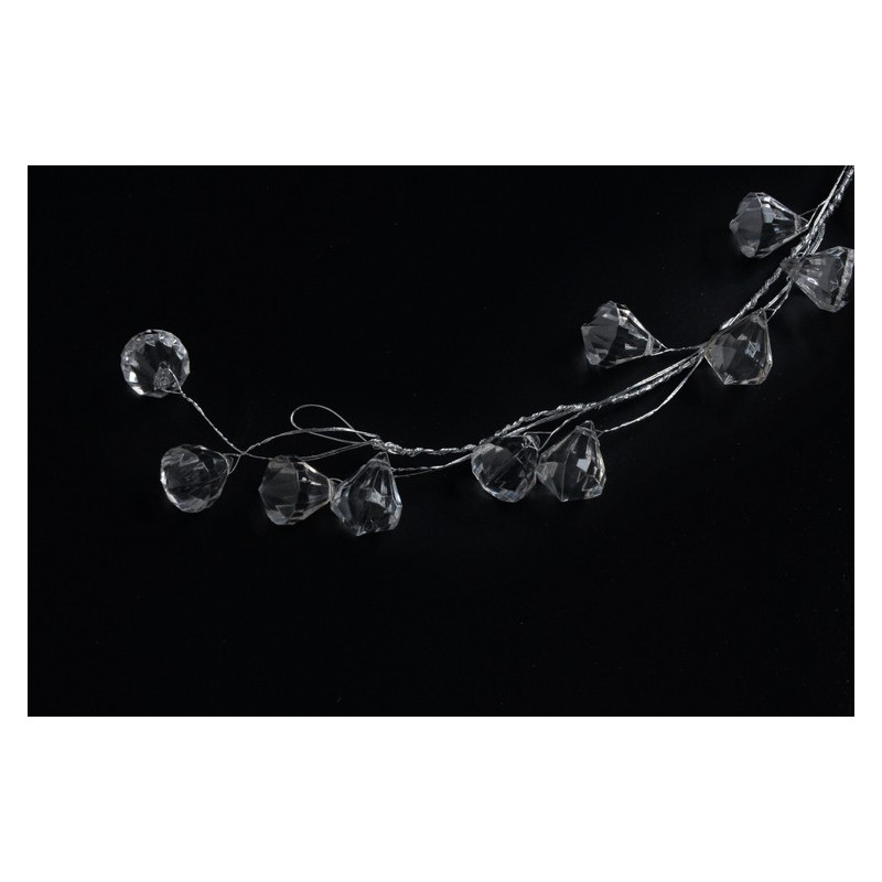 Girlanda kryształowa 152 cm - artykuł dekoracyjny