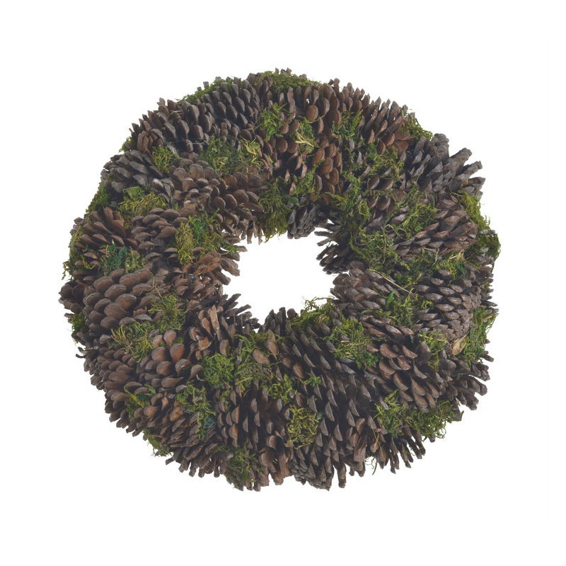 Wieniec z mchem 38cm - artykuł dekoracyjny