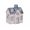 Ozdoba świąteczna domek..8,5x6,5x10,5cm - wyrób ceramiczny