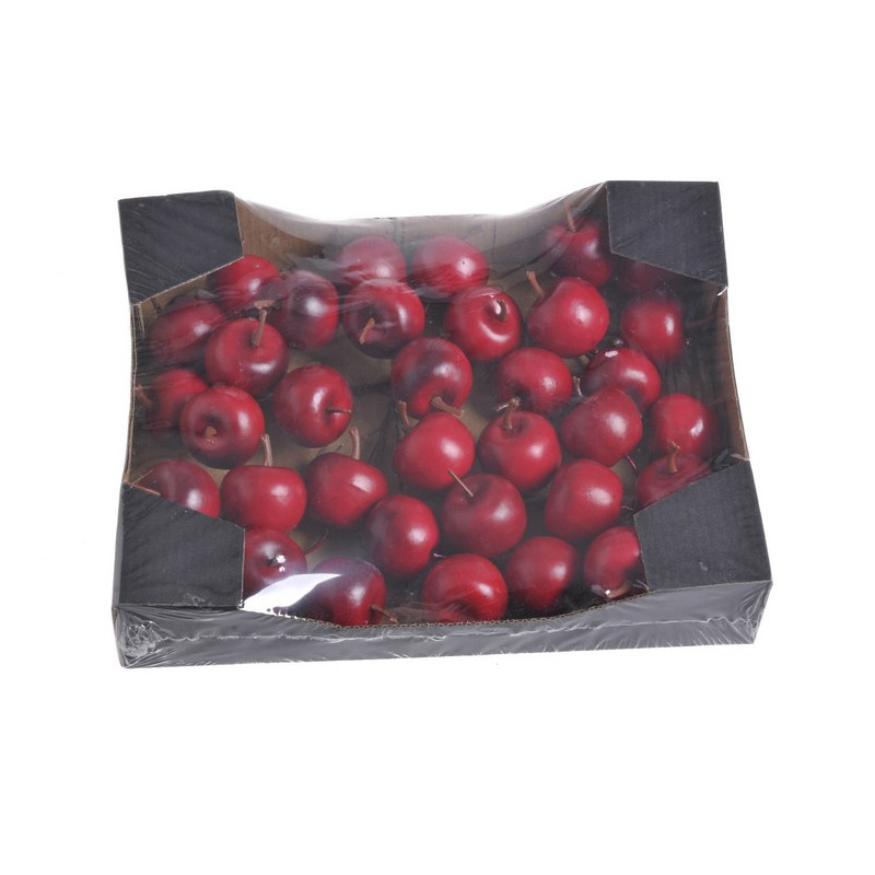 Jabłuszka 3,5cm, 6szt-pęcz. X 6szt- sztuczne owoce