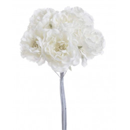 Bukiet róż koronkowych x6..34cm