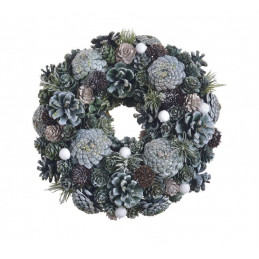 Wianek 26 cm GREEN - artykuł dekoracyjny