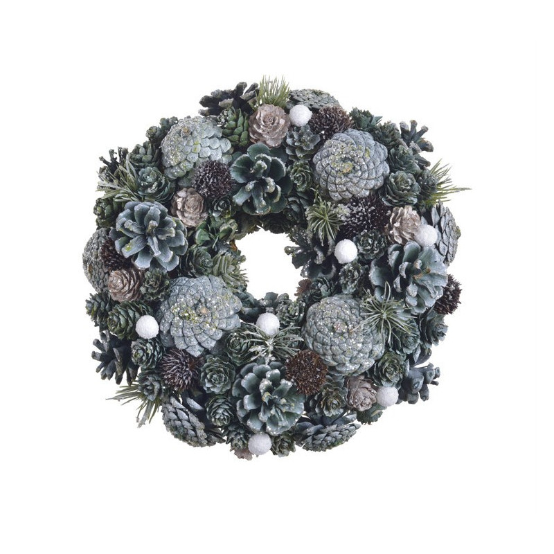 Wianek 26 cm GREEN - artykuł dekoracyjny