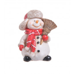 Figurka świąteczna - bałwanek 8cm - artykuł dekoracyjny
