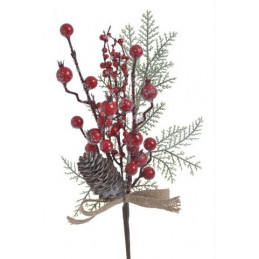 Pik oszroniony z głogiem i rogiem 36 cm