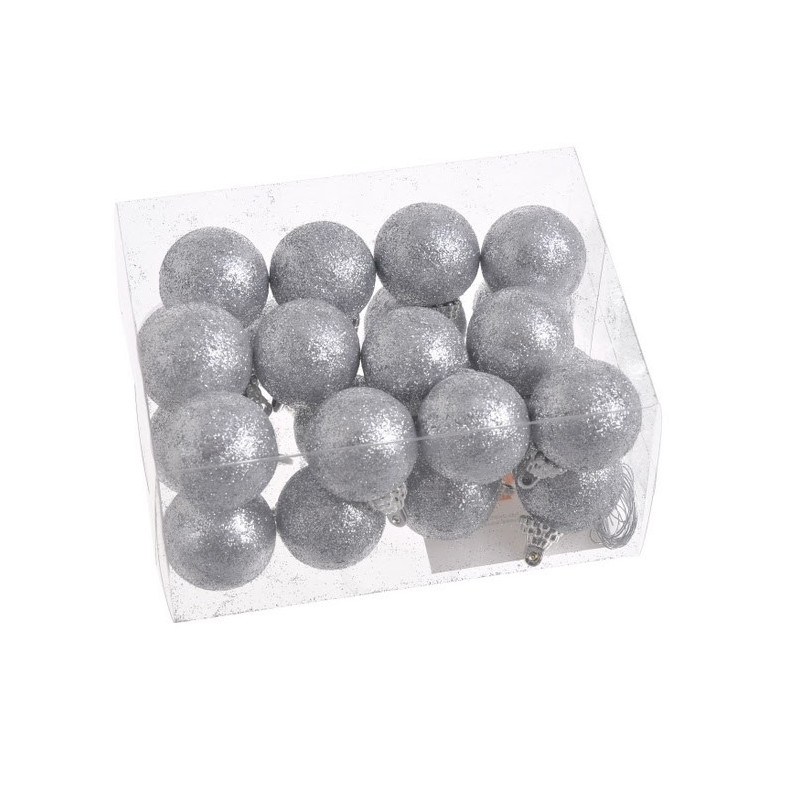 Bombki brok 3cm, 24szt/kpl