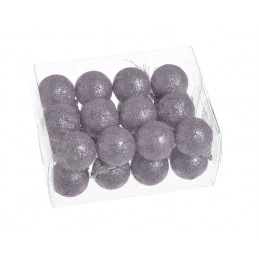 Bombki brok 3cm, 24szt/kpl