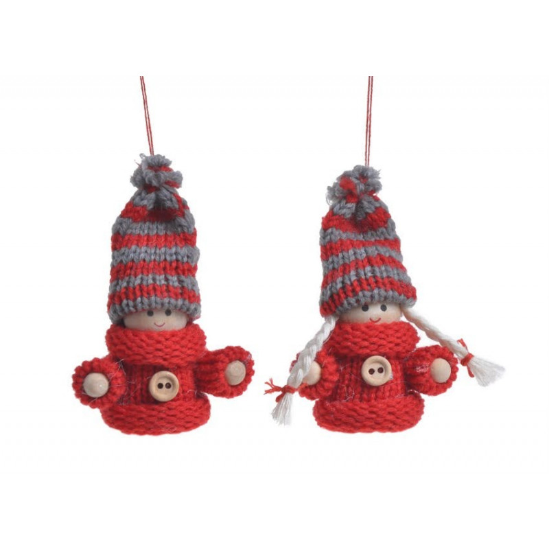 Pacynka zawieszka 4szt/kpl, 8 cm