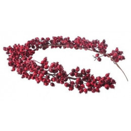 Girlanda świąteczna RED 175 cm