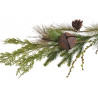 Girlanda szyszki+dzwonki 150 cm
