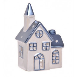 Ozdoba świąteczna domek 8x5x12 cm