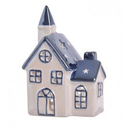Ozdoba świąteczna domek 8x5x12 cm
