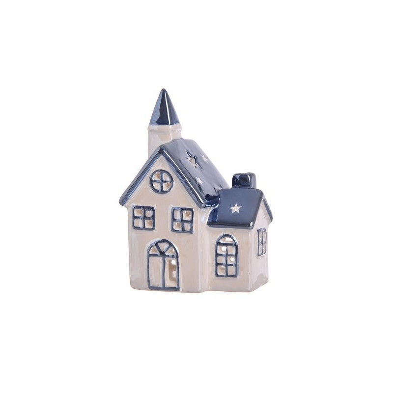 Ozdoba świąteczna domek 8x5x12 cm