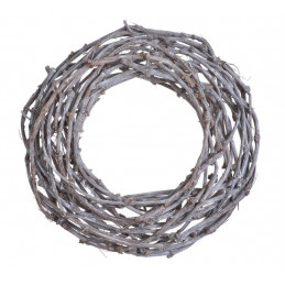 Wieniec biało-szary ..50cm..4-1 pcs......WHITE WASHED