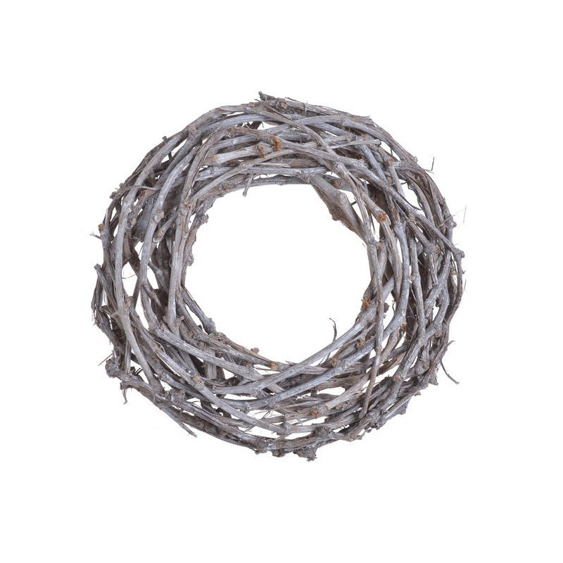 Wieniec biało-szary 40cm