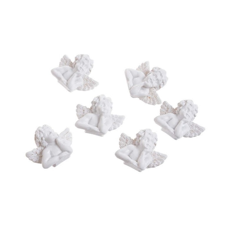 Nalepki bałwanki 6 szt/kpl 2,5 cm