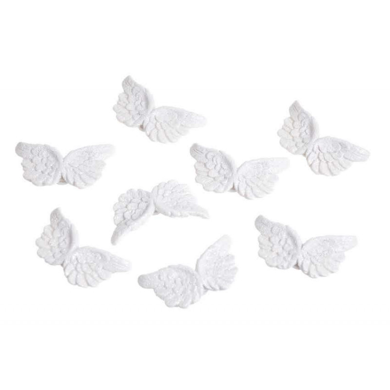 Skrzydła nalepki 8szt-pacz..4cm