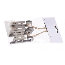 Sanki 2 szt-pacz..12x2,7x2cm