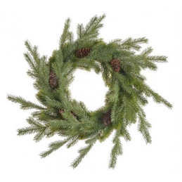 Wianek z szyszkami 50cm