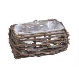 Wyplatana osłonka trójdzielna 31x18cm