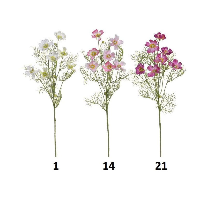 Kosmos x7 68cm -sztuczna roślina