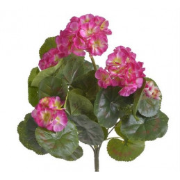 Pelargonia 35 cm -sztuczna roślina
