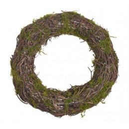 Wianek z mchem 35cm
