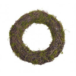 Wianek z mchem 30cm