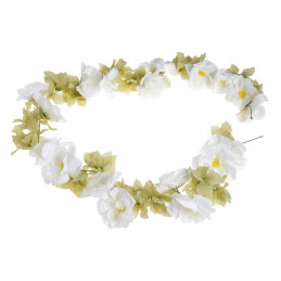 Girlanda z różami 220cm -sztucz.rosl.