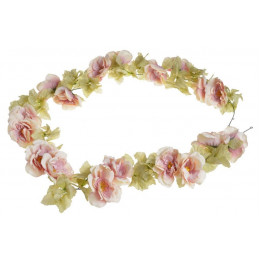 Girlanda z różami 220cm -sztucz.rosl.