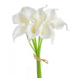 Kalia / kala / 9szt-pęczek..38 cm - sztuczna roślina