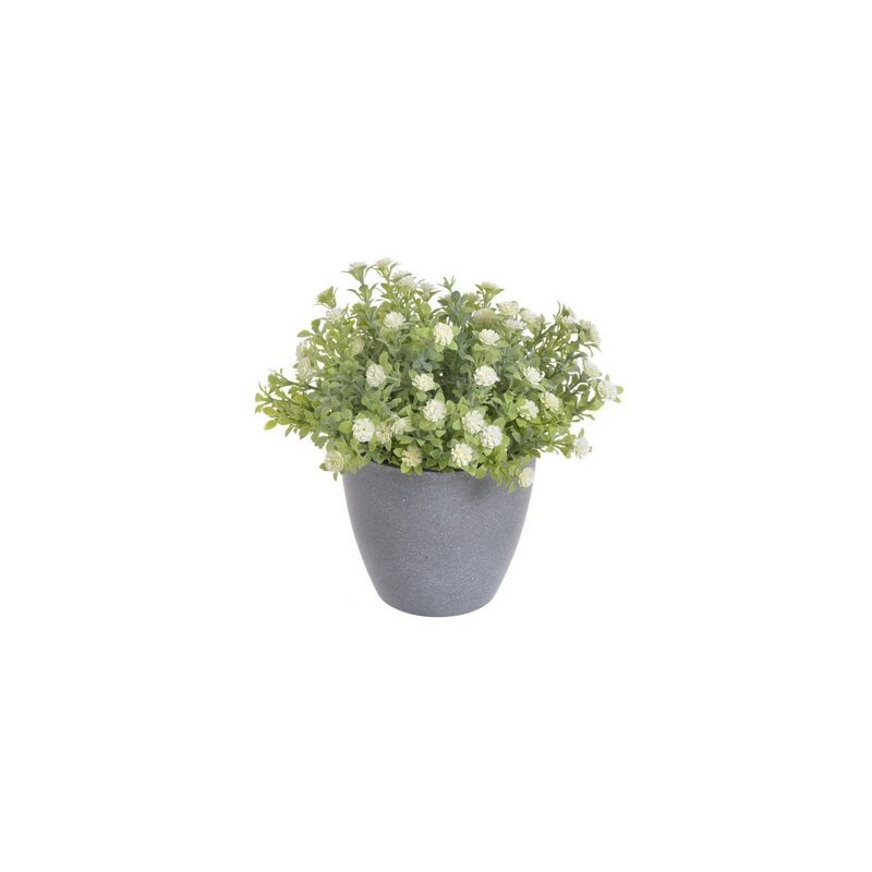 Kwiatuszki w doniczce 18cm - sztuczna roślina