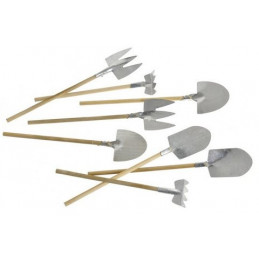 Narzędzia ogrodnicze 8szt..18cm