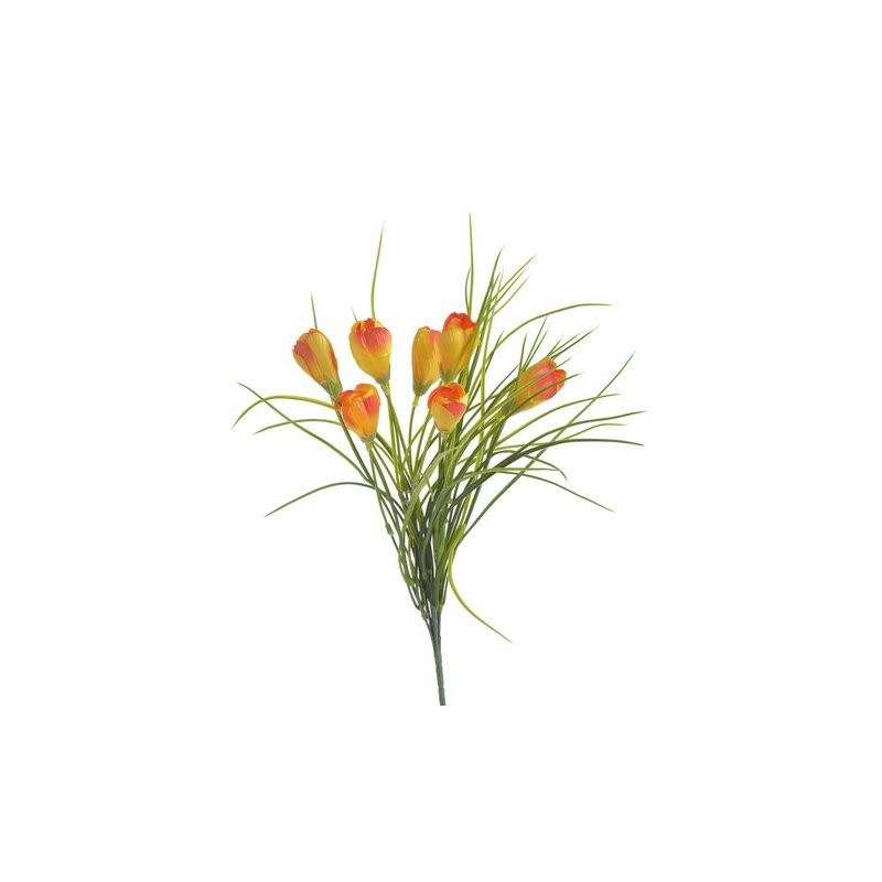 Krokus x7...40cm - sztuczna roślina