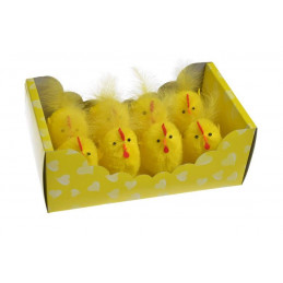 Pisklęta 8szt/kpl, H10 cm