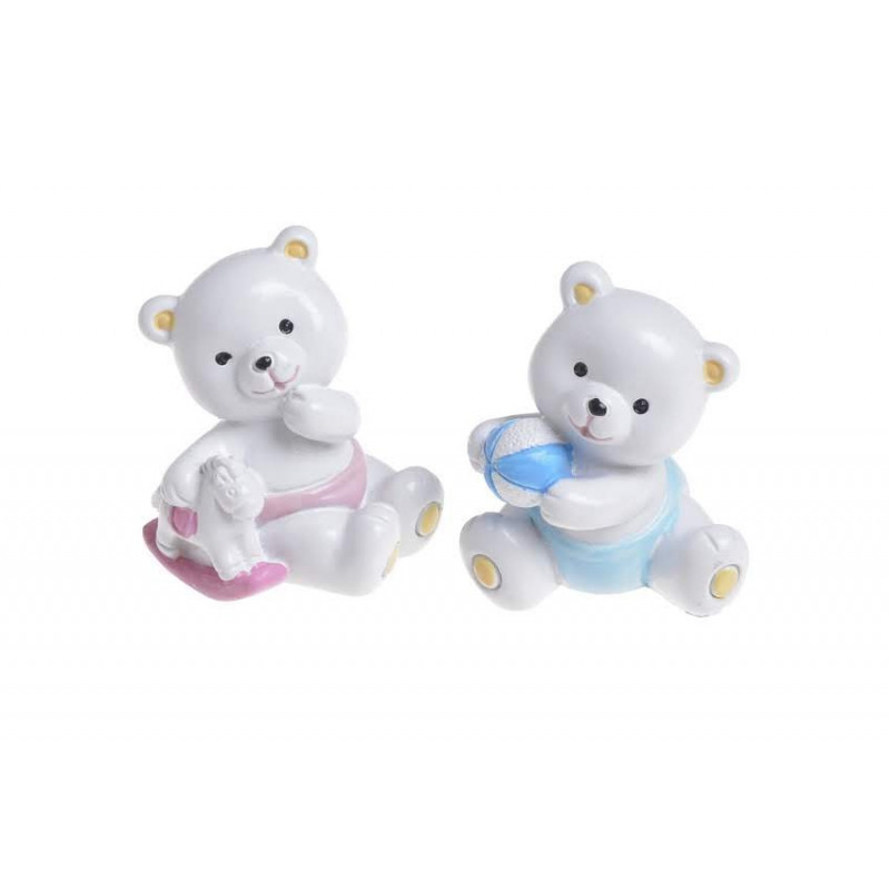 Miś figurka 2szt/kpl..4,5 cm