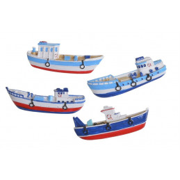 Łódka rybacka 4szt..8cmL