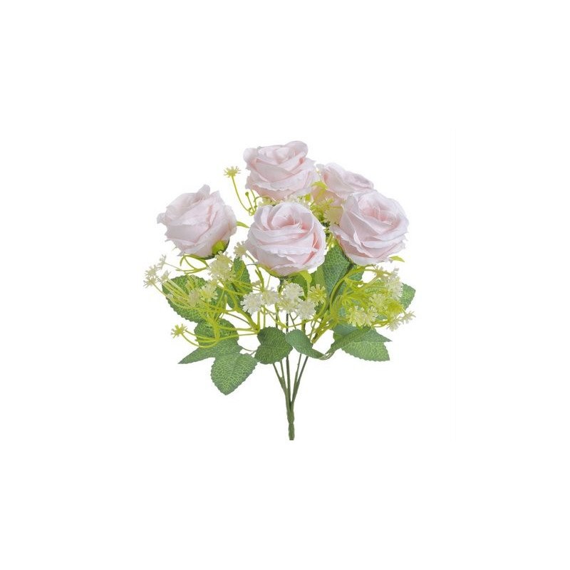 Bukiet róż x5...30 cm - sztuczna roślina