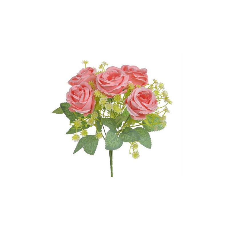 Bukiet róż x5...30 cm - sztuczna roślina