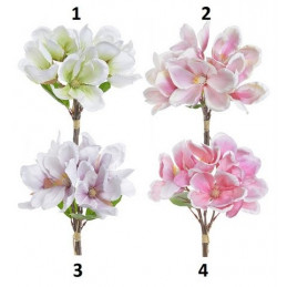 Magnolia 31cm 5szt/pęczek -sztuczna roślina