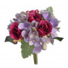 Bukiet róża z hortensja 28cm - sztuczna roślina
