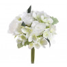 Bukiet róża z hortensja 28cm - sztuczna roślina