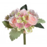 Bukiet róża z hortensja 28cm - sztuczna roślina